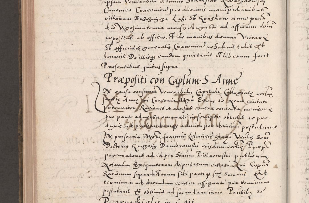 Zdjęcie nr 1200 dla obiektu archiwalnego: Acta actorum causarum, sententiarum tam diffinitivarum quam interloquutoriarum, decretorum, obligationum, quietationum, constitutionum procuratorum etc. coram reverendo domino Martino Izdbienski de Russiecz archidiacono Posnaniensi, custode et in spiritualibus vicario generali Cracoviensi, ad annum Domini millesimum quingesimum sexagesimum quintum, cuius indictio octava, pontificatus Pii pape, annus sextus, continuantur