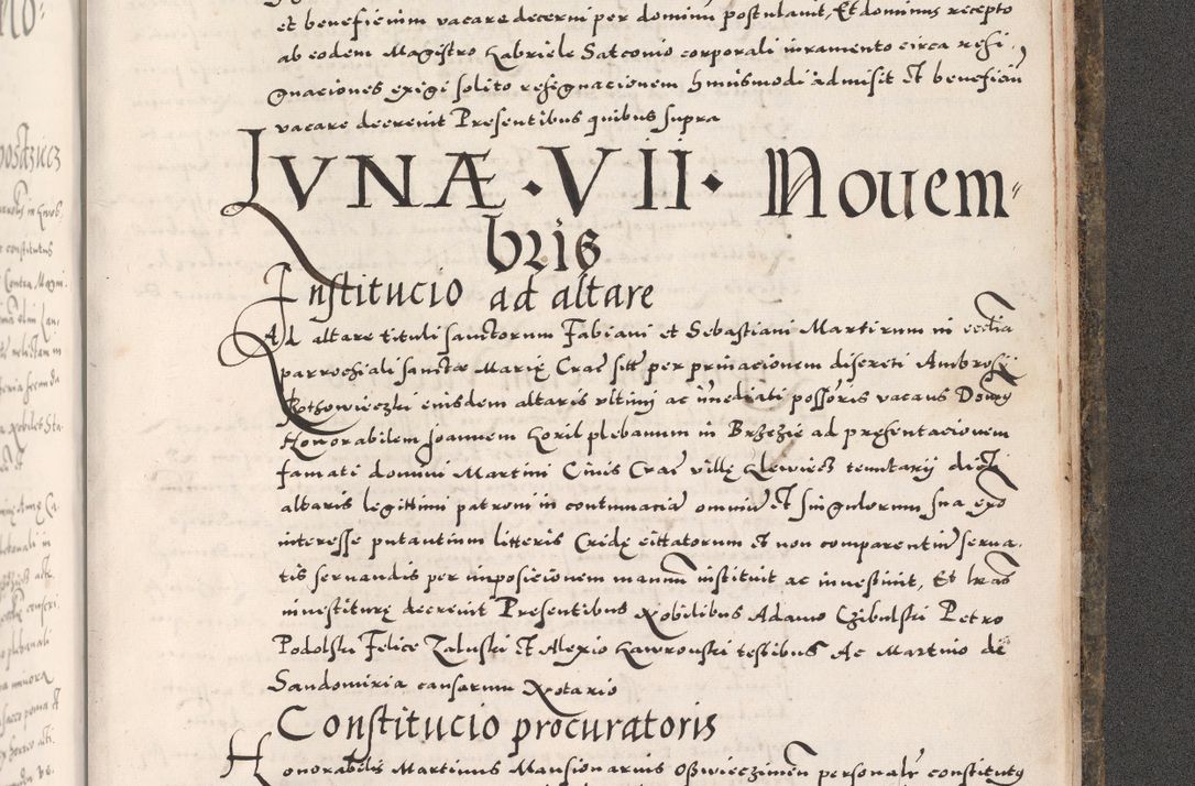 Zdjęcie nr 1191 dla obiektu archiwalnego: Acta actorum causarum, sententiarum tam diffinitivarum quam interloquutoriarum, decretorum, obligationum, quietationum, constitutionum procuratorum etc. coram reverendo domino Martino Izdbienski de Russiecz archidiacono Posnaniensi, custode et in spiritualibus vicario generali Cracoviensi, ad annum Domini millesimum quingesimum sexagesimum quintum, cuius indictio octava, pontificatus Pii pape, annus sextus, continuantur