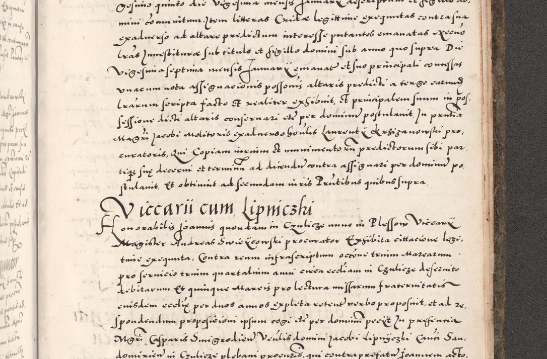 Zdjęcie nr 1187 dla obiektu archiwalnego: Acta actorum causarum, sententiarum tam diffinitivarum quam interloquutoriarum, decretorum, obligationum, quietationum, constitutionum procuratorum etc. coram reverendo domino Martino Izdbienski de Russiecz archidiacono Posnaniensi, custode et in spiritualibus vicario generali Cracoviensi, ad annum Domini millesimum quingesimum sexagesimum quintum, cuius indictio octava, pontificatus Pii pape, annus sextus, continuantur