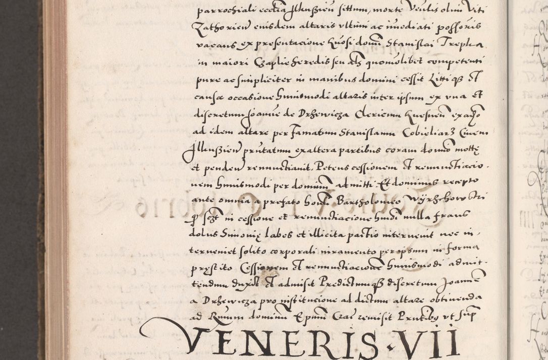 Zdjęcie nr 1168 dla obiektu archiwalnego: Acta actorum causarum, sententiarum tam diffinitivarum quam interloquutoriarum, decretorum, obligationum, quietationum, constitutionum procuratorum etc. coram reverendo domino Martino Izdbienski de Russiecz archidiacono Posnaniensi, custode et in spiritualibus vicario generali Cracoviensi, ad annum Domini millesimum quingesimum sexagesimum quintum, cuius indictio octava, pontificatus Pii pape, annus sextus, continuantur