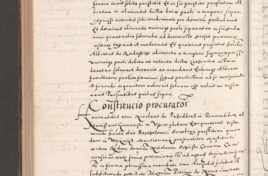 Zdjęcie nr 1164 dla obiektu archiwalnego: Acta actorum causarum, sententiarum tam diffinitivarum quam interloquutoriarum, decretorum, obligationum, quietationum, constitutionum procuratorum etc. coram reverendo domino Martino Izdbienski de Russiecz archidiacono Posnaniensi, custode et in spiritualibus vicario generali Cracoviensi, ad annum Domini millesimum quingesimum sexagesimum quintum, cuius indictio octava, pontificatus Pii pape, annus sextus, continuantur
