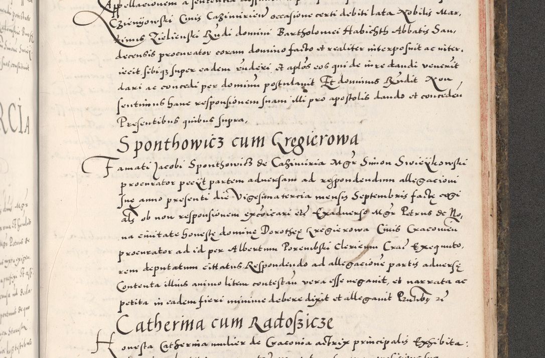 Zdjęcie nr 1163 dla obiektu archiwalnego: Acta actorum causarum, sententiarum tam diffinitivarum quam interloquutoriarum, decretorum, obligationum, quietationum, constitutionum procuratorum etc. coram reverendo domino Martino Izdbienski de Russiecz archidiacono Posnaniensi, custode et in spiritualibus vicario generali Cracoviensi, ad annum Domini millesimum quingesimum sexagesimum quintum, cuius indictio octava, pontificatus Pii pape, annus sextus, continuantur