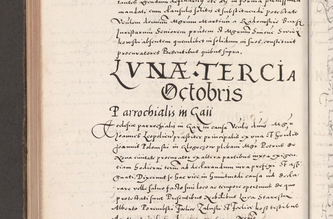 Zdjęcie nr 1162 dla obiektu archiwalnego: Acta actorum causarum, sententiarum tam diffinitivarum quam interloquutoriarum, decretorum, obligationum, quietationum, constitutionum procuratorum etc. coram reverendo domino Martino Izdbienski de Russiecz archidiacono Posnaniensi, custode et in spiritualibus vicario generali Cracoviensi, ad annum Domini millesimum quingesimum sexagesimum quintum, cuius indictio octava, pontificatus Pii pape, annus sextus, continuantur