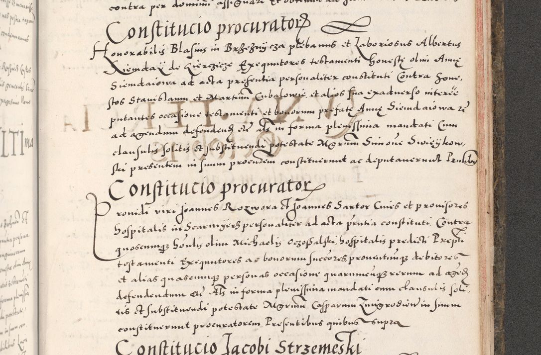 Zdjęcie nr 1161 dla obiektu archiwalnego: Acta actorum causarum, sententiarum tam diffinitivarum quam interloquutoriarum, decretorum, obligationum, quietationum, constitutionum procuratorum etc. coram reverendo domino Martino Izdbienski de Russiecz archidiacono Posnaniensi, custode et in spiritualibus vicario generali Cracoviensi, ad annum Domini millesimum quingesimum sexagesimum quintum, cuius indictio octava, pontificatus Pii pape, annus sextus, continuantur