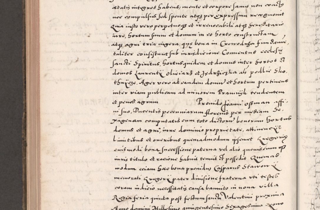 Zdjęcie nr 1154 dla obiektu archiwalnego: Acta actorum causarum, sententiarum tam diffinitivarum quam interloquutoriarum, decretorum, obligationum, quietationum, constitutionum procuratorum etc. coram reverendo domino Martino Izdbienski de Russiecz archidiacono Posnaniensi, custode et in spiritualibus vicario generali Cracoviensi, ad annum Domini millesimum quingesimum sexagesimum quintum, cuius indictio octava, pontificatus Pii pape, annus sextus, continuantur