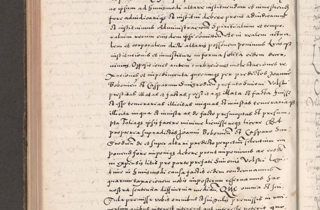 Zdjęcie nr 1144 dla obiektu archiwalnego: Acta actorum causarum, sententiarum tam diffinitivarum quam interloquutoriarum, decretorum, obligationum, quietationum, constitutionum procuratorum etc. coram reverendo domino Martino Izdbienski de Russiecz archidiacono Posnaniensi, custode et in spiritualibus vicario generali Cracoviensi, ad annum Domini millesimum quingesimum sexagesimum quintum, cuius indictio octava, pontificatus Pii pape, annus sextus, continuantur