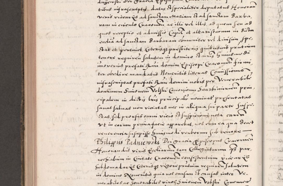 Zdjęcie nr 1140 dla obiektu archiwalnego: Acta actorum causarum, sententiarum tam diffinitivarum quam interloquutoriarum, decretorum, obligationum, quietationum, constitutionum procuratorum etc. coram reverendo domino Martino Izdbienski de Russiecz archidiacono Posnaniensi, custode et in spiritualibus vicario generali Cracoviensi, ad annum Domini millesimum quingesimum sexagesimum quintum, cuius indictio octava, pontificatus Pii pape, annus sextus, continuantur