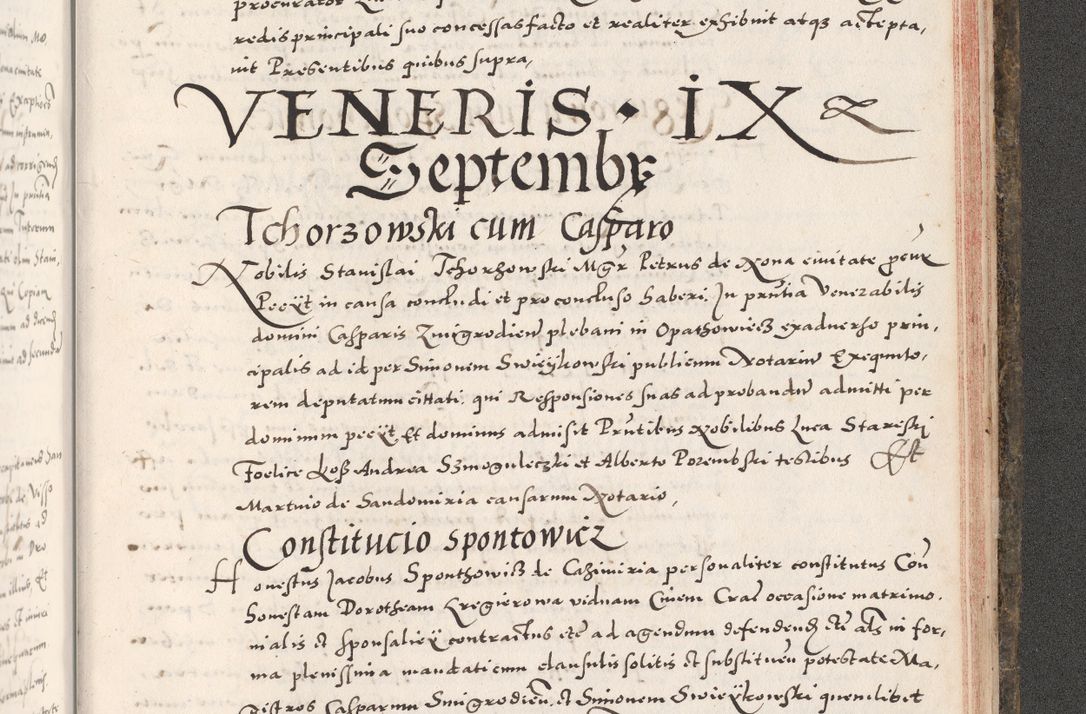 Zdjęcie nr 1137 dla obiektu archiwalnego: Acta actorum causarum, sententiarum tam diffinitivarum quam interloquutoriarum, decretorum, obligationum, quietationum, constitutionum procuratorum etc. coram reverendo domino Martino Izdbienski de Russiecz archidiacono Posnaniensi, custode et in spiritualibus vicario generali Cracoviensi, ad annum Domini millesimum quingesimum sexagesimum quintum, cuius indictio octava, pontificatus Pii pape, annus sextus, continuantur