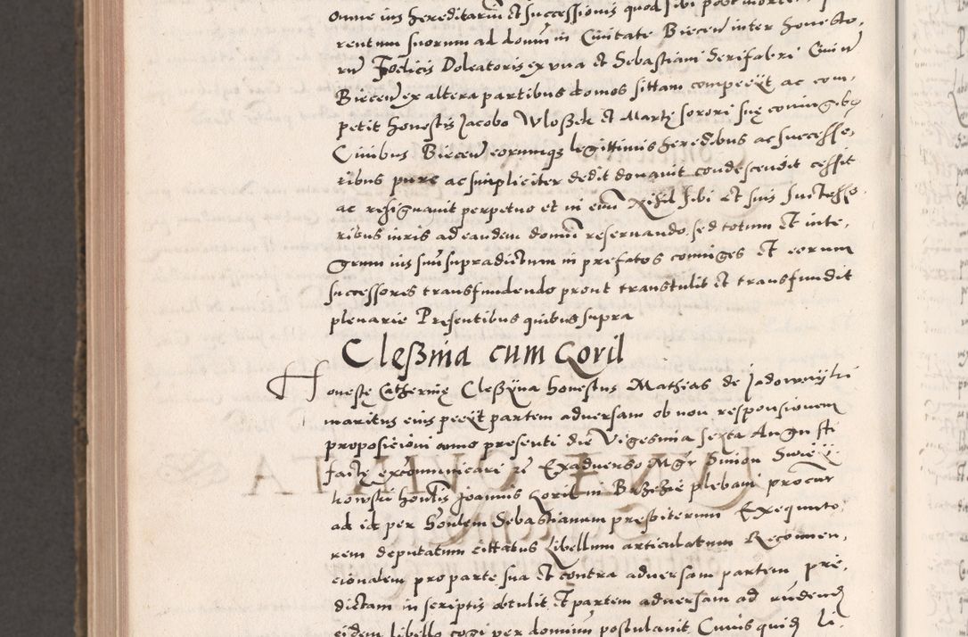 Zdjęcie nr 1132 dla obiektu archiwalnego: Acta actorum causarum, sententiarum tam diffinitivarum quam interloquutoriarum, decretorum, obligationum, quietationum, constitutionum procuratorum etc. coram reverendo domino Martino Izdbienski de Russiecz archidiacono Posnaniensi, custode et in spiritualibus vicario generali Cracoviensi, ad annum Domini millesimum quingesimum sexagesimum quintum, cuius indictio octava, pontificatus Pii pape, annus sextus, continuantur