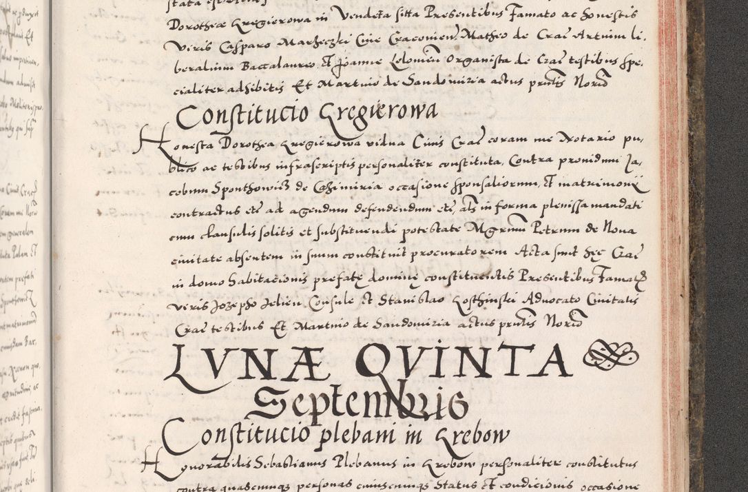 Zdjęcie nr 1131 dla obiektu archiwalnego: Acta actorum causarum, sententiarum tam diffinitivarum quam interloquutoriarum, decretorum, obligationum, quietationum, constitutionum procuratorum etc. coram reverendo domino Martino Izdbienski de Russiecz archidiacono Posnaniensi, custode et in spiritualibus vicario generali Cracoviensi, ad annum Domini millesimum quingesimum sexagesimum quintum, cuius indictio octava, pontificatus Pii pape, annus sextus, continuantur