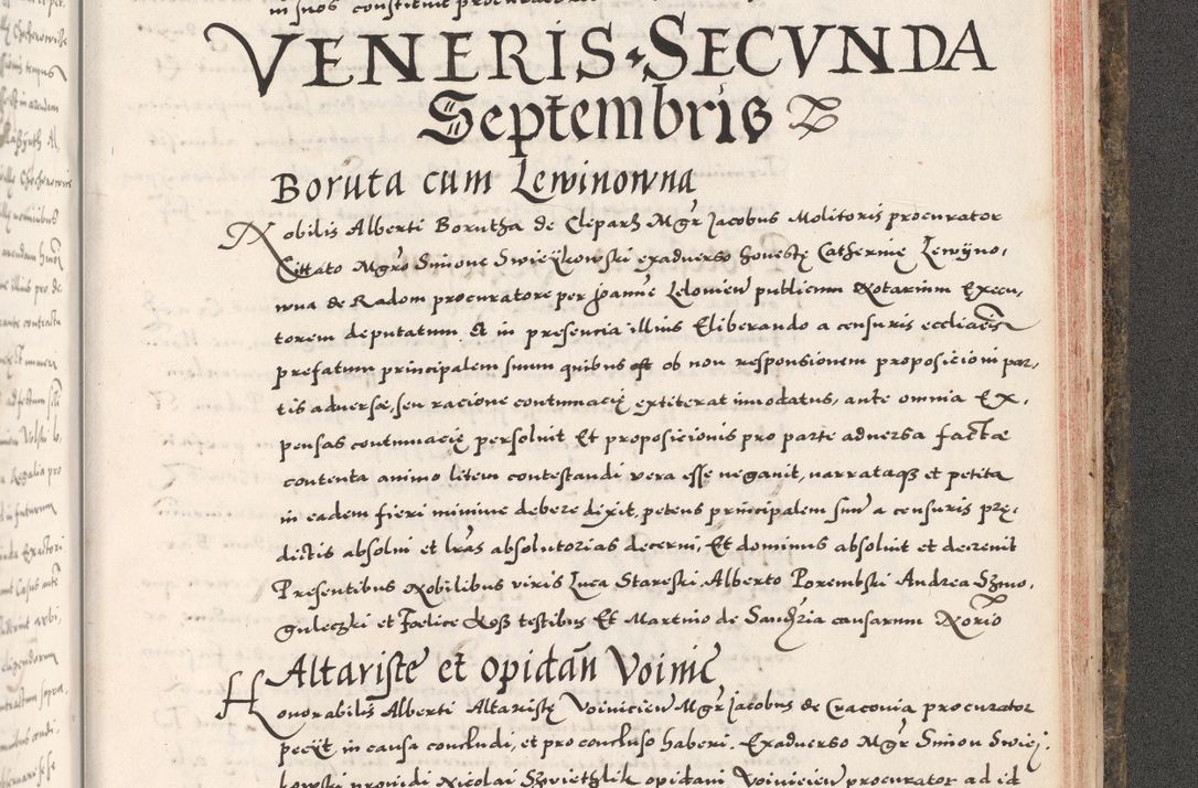 Zdjęcie nr 1129 dla obiektu archiwalnego: Acta actorum causarum, sententiarum tam diffinitivarum quam interloquutoriarum, decretorum, obligationum, quietationum, constitutionum procuratorum etc. coram reverendo domino Martino Izdbienski de Russiecz archidiacono Posnaniensi, custode et in spiritualibus vicario generali Cracoviensi, ad annum Domini millesimum quingesimum sexagesimum quintum, cuius indictio octava, pontificatus Pii pape, annus sextus, continuantur
