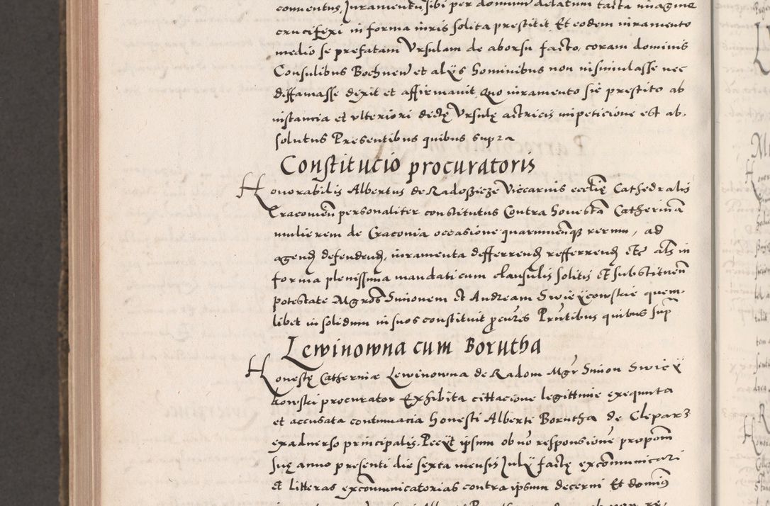 Zdjęcie nr 1122 dla obiektu archiwalnego: Acta actorum causarum, sententiarum tam diffinitivarum quam interloquutoriarum, decretorum, obligationum, quietationum, constitutionum procuratorum etc. coram reverendo domino Martino Izdbienski de Russiecz archidiacono Posnaniensi, custode et in spiritualibus vicario generali Cracoviensi, ad annum Domini millesimum quingesimum sexagesimum quintum, cuius indictio octava, pontificatus Pii pape, annus sextus, continuantur