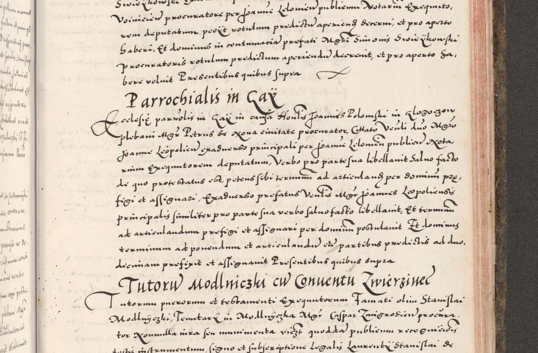 Zdjęcie nr 1121 dla obiektu archiwalnego: Acta actorum causarum, sententiarum tam diffinitivarum quam interloquutoriarum, decretorum, obligationum, quietationum, constitutionum procuratorum etc. coram reverendo domino Martino Izdbienski de Russiecz archidiacono Posnaniensi, custode et in spiritualibus vicario generali Cracoviensi, ad annum Domini millesimum quingesimum sexagesimum quintum, cuius indictio octava, pontificatus Pii pape, annus sextus, continuantur