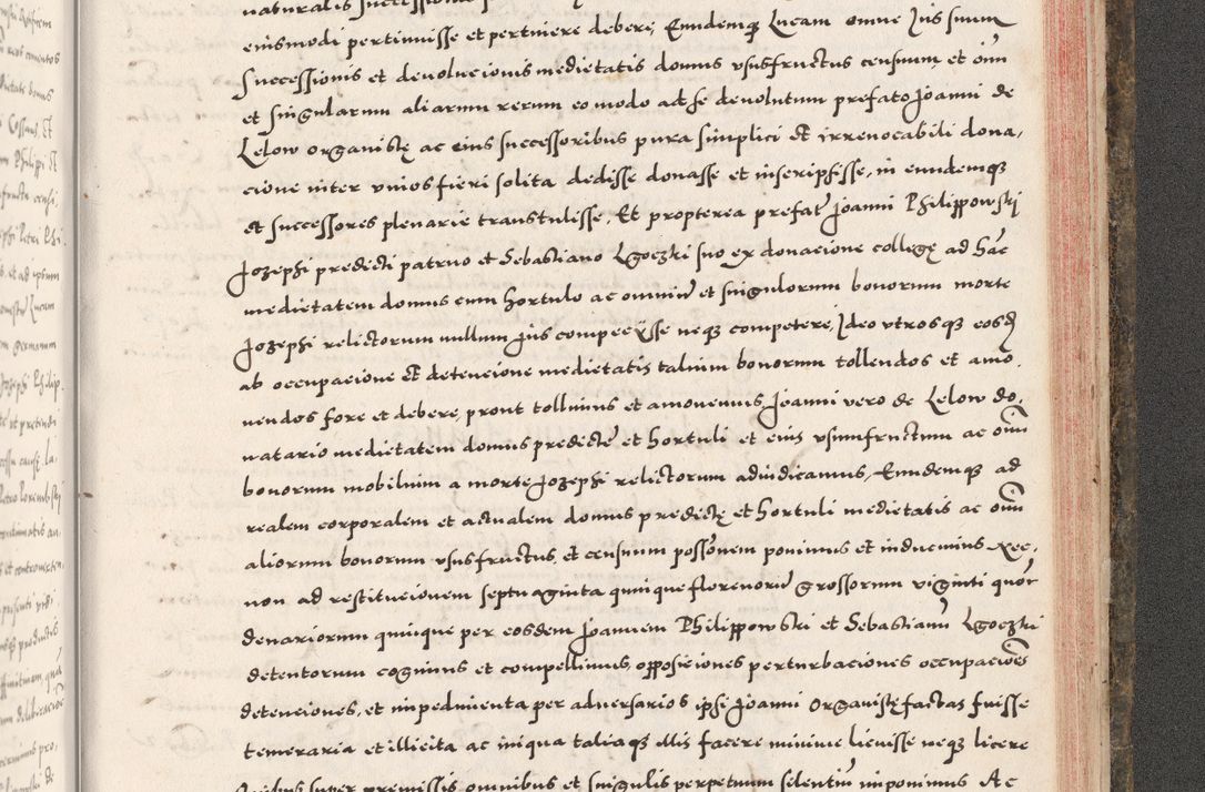 Zdjęcie nr 1105 dla obiektu archiwalnego: Acta actorum causarum, sententiarum tam diffinitivarum quam interloquutoriarum, decretorum, obligationum, quietationum, constitutionum procuratorum etc. coram reverendo domino Martino Izdbienski de Russiecz archidiacono Posnaniensi, custode et in spiritualibus vicario generali Cracoviensi, ad annum Domini millesimum quingesimum sexagesimum quintum, cuius indictio octava, pontificatus Pii pape, annus sextus, continuantur