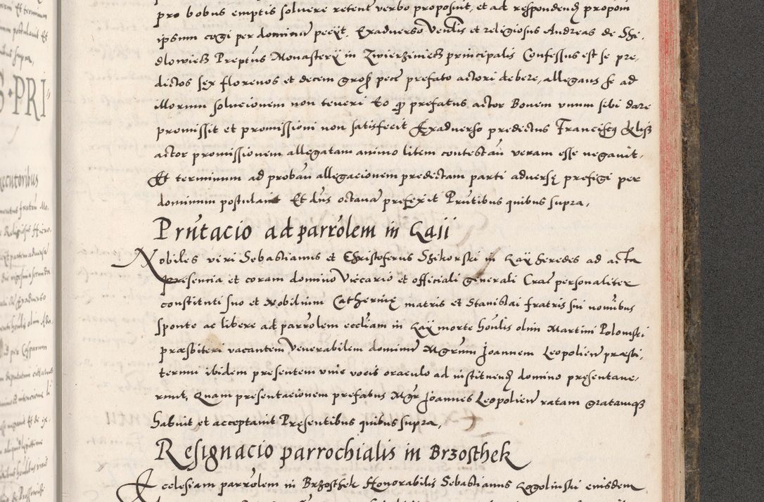 Zdjęcie nr 1091 dla obiektu archiwalnego: Acta actorum causarum, sententiarum tam diffinitivarum quam interloquutoriarum, decretorum, obligationum, quietationum, constitutionum procuratorum etc. coram reverendo domino Martino Izdbienski de Russiecz archidiacono Posnaniensi, custode et in spiritualibus vicario generali Cracoviensi, ad annum Domini millesimum quingesimum sexagesimum quintum, cuius indictio octava, pontificatus Pii pape, annus sextus, continuantur