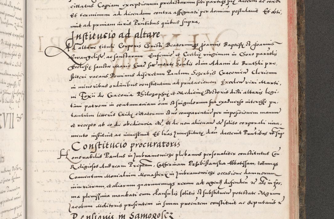Zdjęcie nr 1089 dla obiektu archiwalnego: Acta actorum causarum, sententiarum tam diffinitivarum quam interloquutoriarum, decretorum, obligationum, quietationum, constitutionum procuratorum etc. coram reverendo domino Martino Izdbienski de Russiecz archidiacono Posnaniensi, custode et in spiritualibus vicario generali Cracoviensi, ad annum Domini millesimum quingesimum sexagesimum quintum, cuius indictio octava, pontificatus Pii pape, annus sextus, continuantur