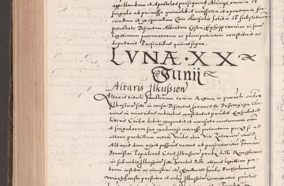 Zdjęcie nr 1080 dla obiektu archiwalnego: Acta actorum causarum, sententiarum tam diffinitivarum quam interloquutoriarum, decretorum, obligationum, quietationum, constitutionum procuratorum etc. coram reverendo domino Martino Izdbienski de Russiecz archidiacono Posnaniensi, custode et in spiritualibus vicario generali Cracoviensi, ad annum Domini millesimum quingesimum sexagesimum quintum, cuius indictio octava, pontificatus Pii pape, annus sextus, continuantur
