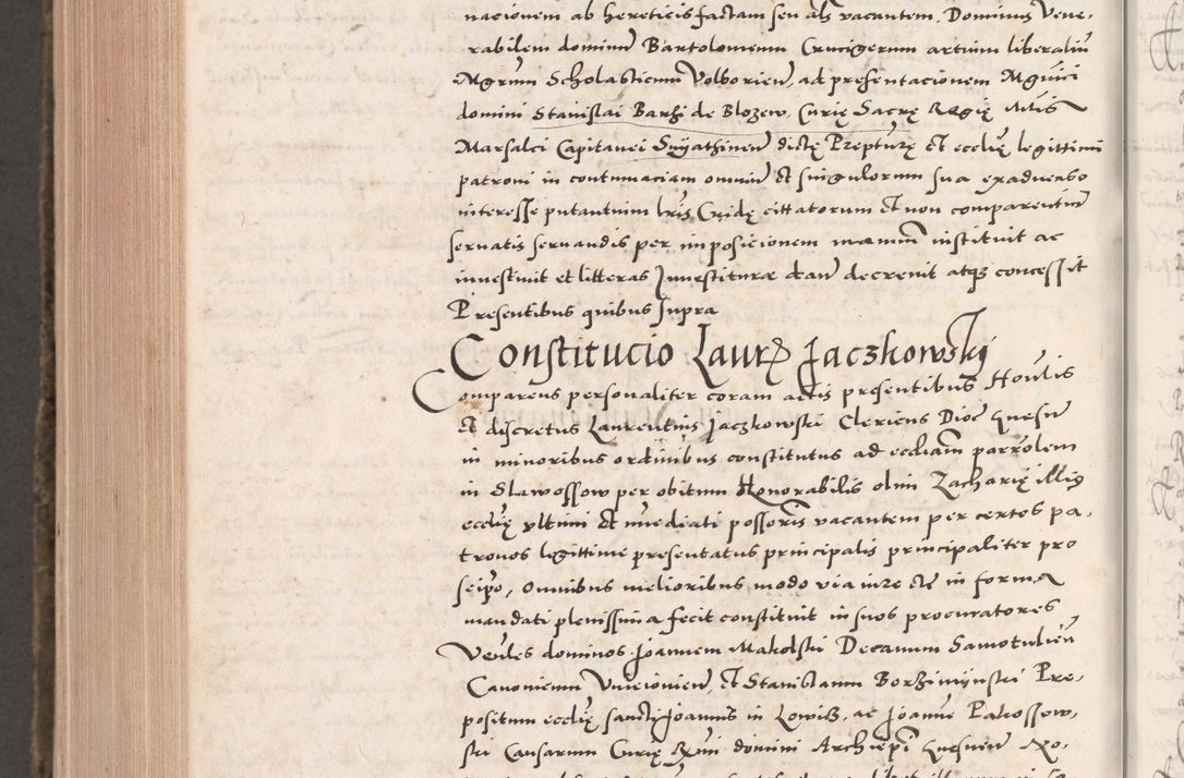 Zdjęcie nr 1078 dla obiektu archiwalnego: Acta actorum causarum, sententiarum tam diffinitivarum quam interloquutoriarum, decretorum, obligationum, quietationum, constitutionum procuratorum etc. coram reverendo domino Martino Izdbienski de Russiecz archidiacono Posnaniensi, custode et in spiritualibus vicario generali Cracoviensi, ad annum Domini millesimum quingesimum sexagesimum quintum, cuius indictio octava, pontificatus Pii pape, annus sextus, continuantur