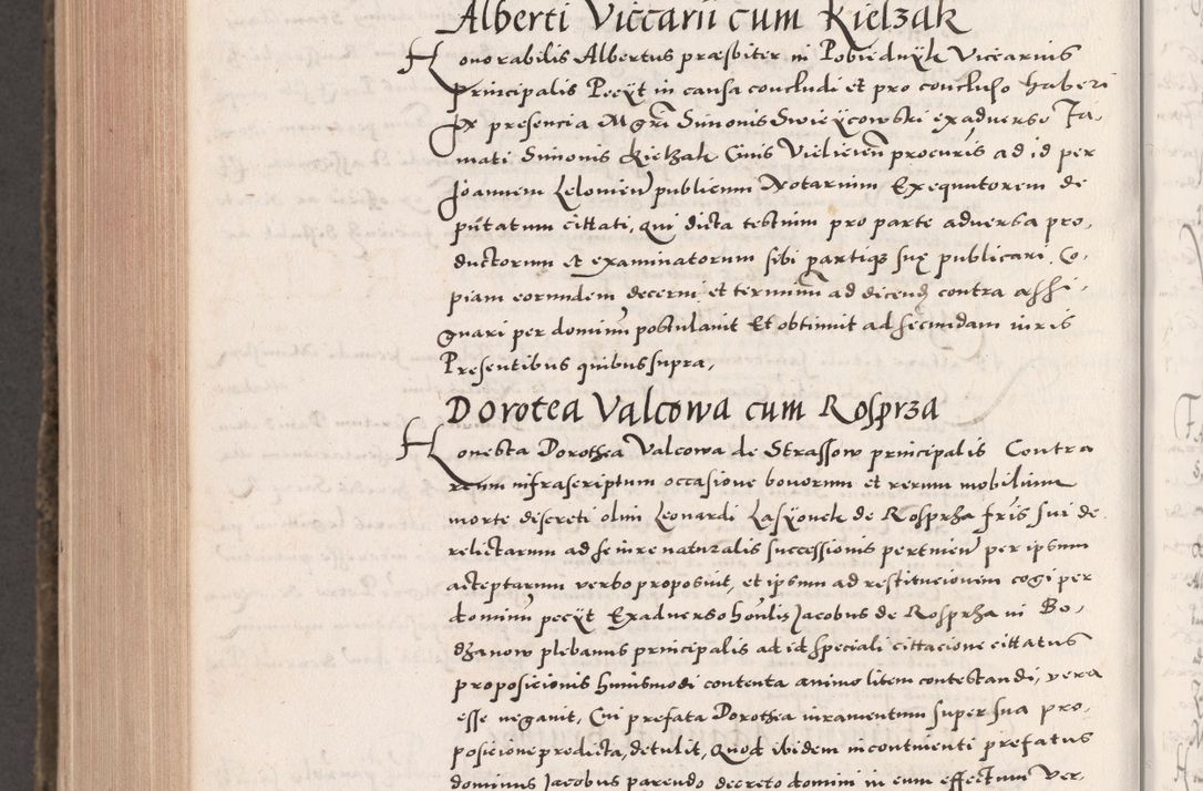 Zdjęcie nr 1068 dla obiektu archiwalnego: Acta actorum causarum, sententiarum tam diffinitivarum quam interloquutoriarum, decretorum, obligationum, quietationum, constitutionum procuratorum etc. coram reverendo domino Martino Izdbienski de Russiecz archidiacono Posnaniensi, custode et in spiritualibus vicario generali Cracoviensi, ad annum Domini millesimum quingesimum sexagesimum quintum, cuius indictio octava, pontificatus Pii pape, annus sextus, continuantur