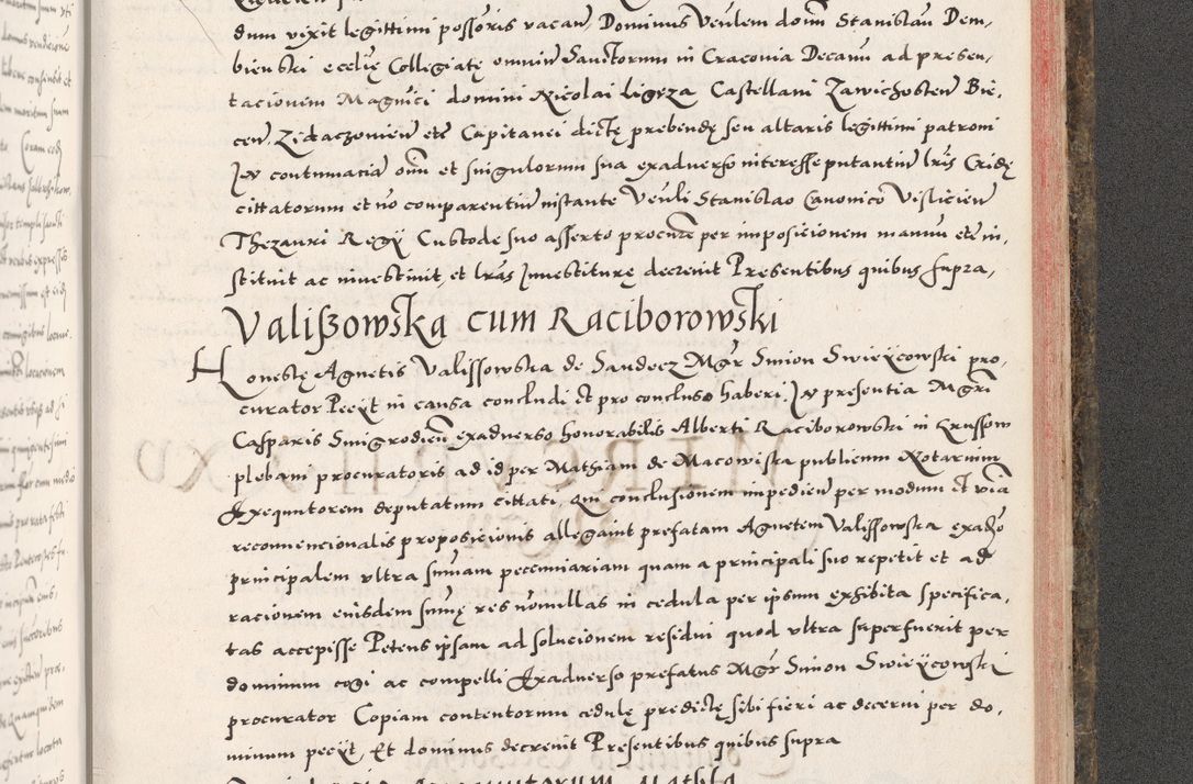 Zdjęcie nr 1061 dla obiektu archiwalnego: Acta actorum causarum, sententiarum tam diffinitivarum quam interloquutoriarum, decretorum, obligationum, quietationum, constitutionum procuratorum etc. coram reverendo domino Martino Izdbienski de Russiecz archidiacono Posnaniensi, custode et in spiritualibus vicario generali Cracoviensi, ad annum Domini millesimum quingesimum sexagesimum quintum, cuius indictio octava, pontificatus Pii pape, annus sextus, continuantur