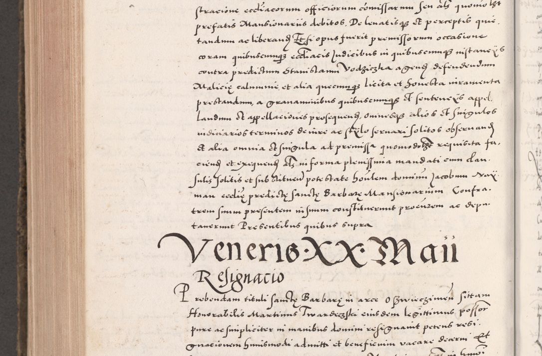 Zdjęcie nr 1056 dla obiektu archiwalnego: Acta actorum causarum, sententiarum tam diffinitivarum quam interloquutoriarum, decretorum, obligationum, quietationum, constitutionum procuratorum etc. coram reverendo domino Martino Izdbienski de Russiecz archidiacono Posnaniensi, custode et in spiritualibus vicario generali Cracoviensi, ad annum Domini millesimum quingesimum sexagesimum quintum, cuius indictio octava, pontificatus Pii pape, annus sextus, continuantur