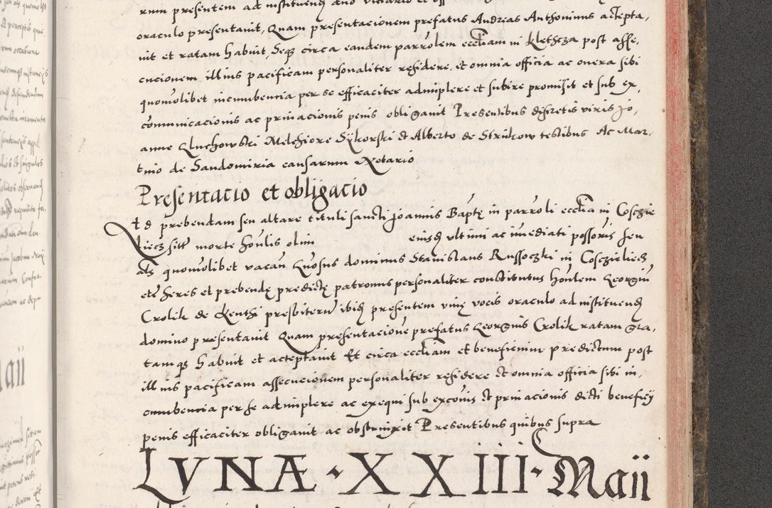 Zdjęcie nr 1057 dla obiektu archiwalnego: Acta actorum causarum, sententiarum tam diffinitivarum quam interloquutoriarum, decretorum, obligationum, quietationum, constitutionum procuratorum etc. coram reverendo domino Martino Izdbienski de Russiecz archidiacono Posnaniensi, custode et in spiritualibus vicario generali Cracoviensi, ad annum Domini millesimum quingesimum sexagesimum quintum, cuius indictio octava, pontificatus Pii pape, annus sextus, continuantur