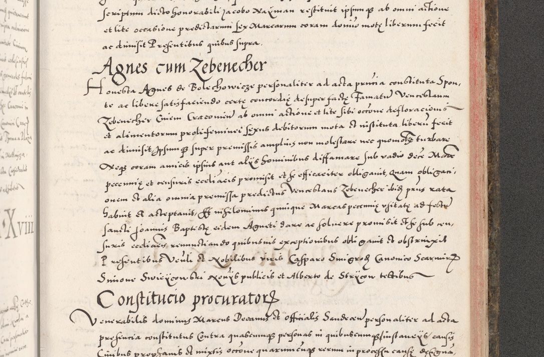 Zdjęcie nr 1055 dla obiektu archiwalnego: Acta actorum causarum, sententiarum tam diffinitivarum quam interloquutoriarum, decretorum, obligationum, quietationum, constitutionum procuratorum etc. coram reverendo domino Martino Izdbienski de Russiecz archidiacono Posnaniensi, custode et in spiritualibus vicario generali Cracoviensi, ad annum Domini millesimum quingesimum sexagesimum quintum, cuius indictio octava, pontificatus Pii pape, annus sextus, continuantur