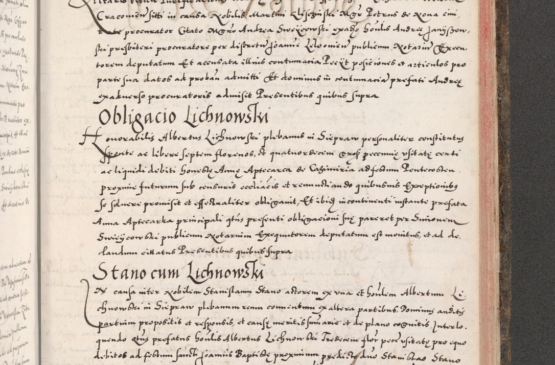 Zdjęcie nr 1041 dla obiektu archiwalnego: Acta actorum causarum, sententiarum tam diffinitivarum quam interloquutoriarum, decretorum, obligationum, quietationum, constitutionum procuratorum etc. coram reverendo domino Martino Izdbienski de Russiecz archidiacono Posnaniensi, custode et in spiritualibus vicario generali Cracoviensi, ad annum Domini millesimum quingesimum sexagesimum quintum, cuius indictio octava, pontificatus Pii pape, annus sextus, continuantur