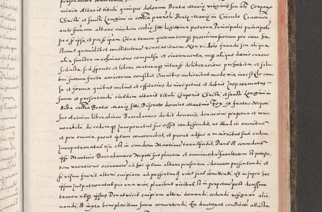 Zdjęcie nr 1037 dla obiektu archiwalnego: Acta actorum causarum, sententiarum tam diffinitivarum quam interloquutoriarum, decretorum, obligationum, quietationum, constitutionum procuratorum etc. coram reverendo domino Martino Izdbienski de Russiecz archidiacono Posnaniensi, custode et in spiritualibus vicario generali Cracoviensi, ad annum Domini millesimum quingesimum sexagesimum quintum, cuius indictio octava, pontificatus Pii pape, annus sextus, continuantur
