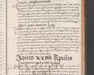 Zdjęcie nr 1033 dla obiektu archiwalnego: Acta actorum causarum, sententiarum tam diffinitivarum quam interloquutoriarum, decretorum, obligationum, quietationum, constitutionum procuratorum etc. coram reverendo domino Martino Izdbienski de Russiecz archidiacono Posnaniensi, custode et in spiritualibus vicario generali Cracoviensi, ad annum Domini millesimum quingesimum sexagesimum quintum, cuius indictio octava, pontificatus Pii pape, annus sextus, continuantur
