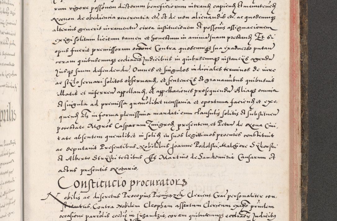 Zdjęcie nr 1023 dla obiektu archiwalnego: Acta actorum causarum, sententiarum tam diffinitivarum quam interloquutoriarum, decretorum, obligationum, quietationum, constitutionum procuratorum etc. coram reverendo domino Martino Izdbienski de Russiecz archidiacono Posnaniensi, custode et in spiritualibus vicario generali Cracoviensi, ad annum Domini millesimum quingesimum sexagesimum quintum, cuius indictio octava, pontificatus Pii pape, annus sextus, continuantur