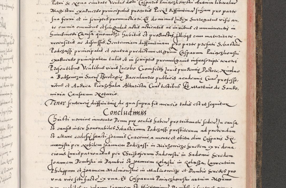 Zdjęcie nr 1019 dla obiektu archiwalnego: Acta actorum causarum, sententiarum tam diffinitivarum quam interloquutoriarum, decretorum, obligationum, quietationum, constitutionum procuratorum etc. coram reverendo domino Martino Izdbienski de Russiecz archidiacono Posnaniensi, custode et in spiritualibus vicario generali Cracoviensi, ad annum Domini millesimum quingesimum sexagesimum quintum, cuius indictio octava, pontificatus Pii pape, annus sextus, continuantur