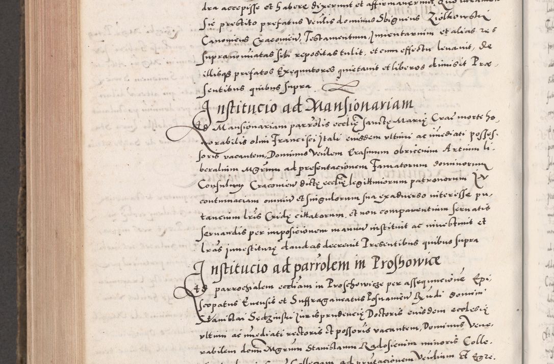 Zdjęcie nr 1006 dla obiektu archiwalnego: Acta actorum causarum, sententiarum tam diffinitivarum quam interloquutoriarum, decretorum, obligationum, quietationum, constitutionum procuratorum etc. coram reverendo domino Martino Izdbienski de Russiecz archidiacono Posnaniensi, custode et in spiritualibus vicario generali Cracoviensi, ad annum Domini millesimum quingesimum sexagesimum quintum, cuius indictio octava, pontificatus Pii pape, annus sextus, continuantur