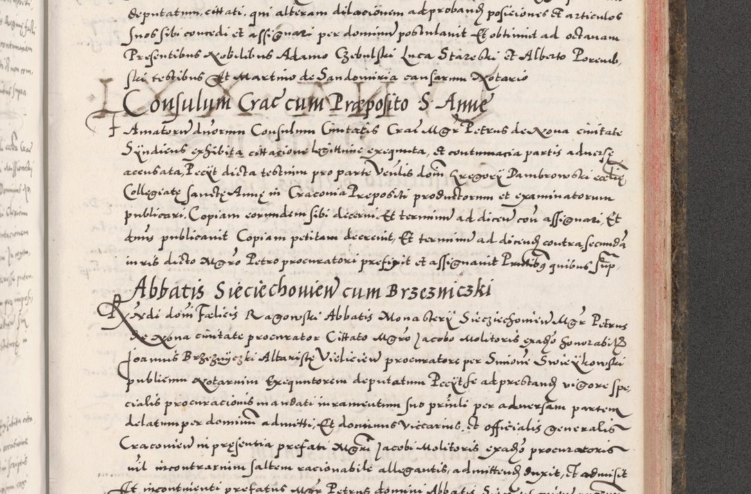 Zdjęcie nr 1003 dla obiektu archiwalnego: Acta actorum causarum, sententiarum tam diffinitivarum quam interloquutoriarum, decretorum, obligationum, quietationum, constitutionum procuratorum etc. coram reverendo domino Martino Izdbienski de Russiecz archidiacono Posnaniensi, custode et in spiritualibus vicario generali Cracoviensi, ad annum Domini millesimum quingesimum sexagesimum quintum, cuius indictio octava, pontificatus Pii pape, annus sextus, continuantur