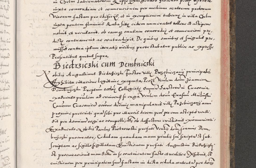 Zdjęcie nr 991 dla obiektu archiwalnego: Acta actorum causarum, sententiarum tam diffinitivarum quam interloquutoriarum, decretorum, obligationum, quietationum, constitutionum procuratorum etc. coram reverendo domino Martino Izdbienski de Russiecz archidiacono Posnaniensi, custode et in spiritualibus vicario generali Cracoviensi, ad annum Domini millesimum quingesimum sexagesimum quintum, cuius indictio octava, pontificatus Pii pape, annus sextus, continuantur