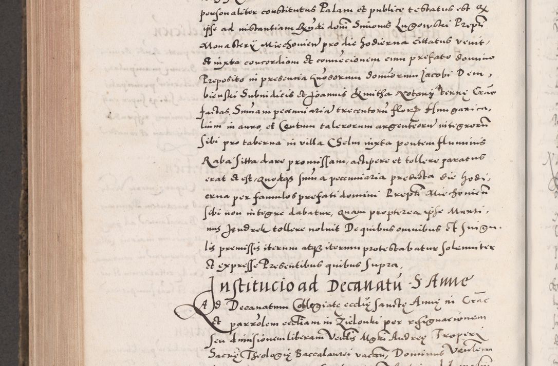 Zdjęcie nr 990 dla obiektu archiwalnego: Acta actorum causarum, sententiarum tam diffinitivarum quam interloquutoriarum, decretorum, obligationum, quietationum, constitutionum procuratorum etc. coram reverendo domino Martino Izdbienski de Russiecz archidiacono Posnaniensi, custode et in spiritualibus vicario generali Cracoviensi, ad annum Domini millesimum quingesimum sexagesimum quintum, cuius indictio octava, pontificatus Pii pape, annus sextus, continuantur