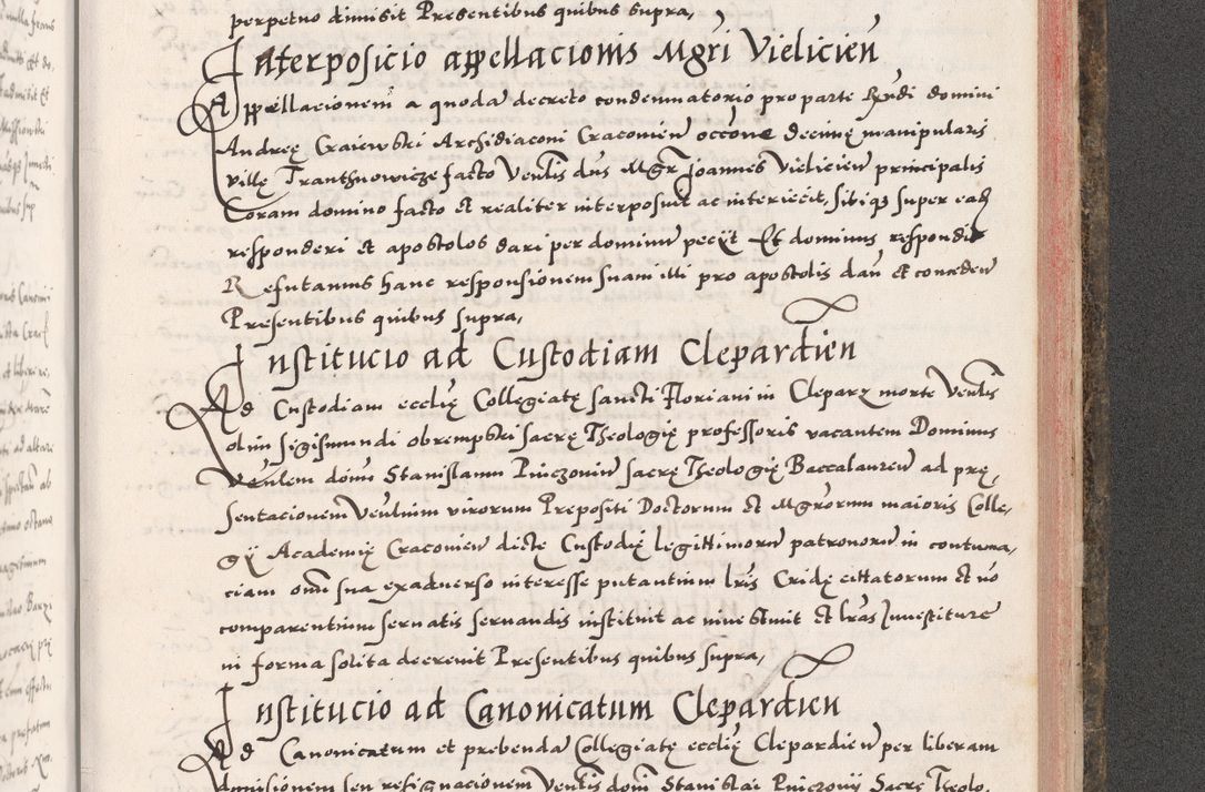Zdjęcie nr 989 dla obiektu archiwalnego: Acta actorum causarum, sententiarum tam diffinitivarum quam interloquutoriarum, decretorum, obligationum, quietationum, constitutionum procuratorum etc. coram reverendo domino Martino Izdbienski de Russiecz archidiacono Posnaniensi, custode et in spiritualibus vicario generali Cracoviensi, ad annum Domini millesimum quingesimum sexagesimum quintum, cuius indictio octava, pontificatus Pii pape, annus sextus, continuantur