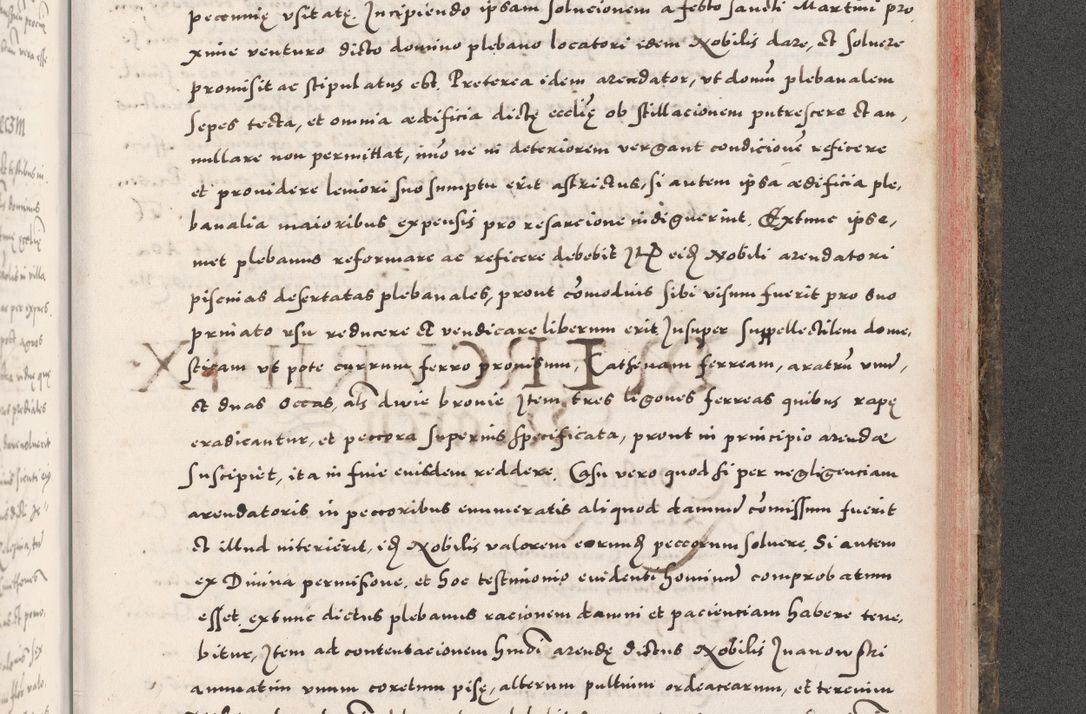 Zdjęcie nr 985 dla obiektu archiwalnego: Acta actorum causarum, sententiarum tam diffinitivarum quam interloquutoriarum, decretorum, obligationum, quietationum, constitutionum procuratorum etc. coram reverendo domino Martino Izdbienski de Russiecz archidiacono Posnaniensi, custode et in spiritualibus vicario generali Cracoviensi, ad annum Domini millesimum quingesimum sexagesimum quintum, cuius indictio octava, pontificatus Pii pape, annus sextus, continuantur