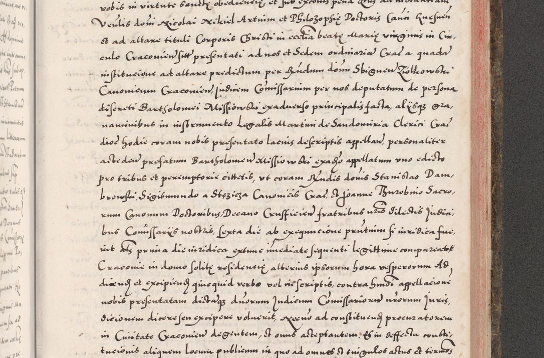 Zdjęcie nr 977 dla obiektu archiwalnego: Acta actorum causarum, sententiarum tam diffinitivarum quam interloquutoriarum, decretorum, obligationum, quietationum, constitutionum procuratorum etc. coram reverendo domino Martino Izdbienski de Russiecz archidiacono Posnaniensi, custode et in spiritualibus vicario generali Cracoviensi, ad annum Domini millesimum quingesimum sexagesimum quintum, cuius indictio octava, pontificatus Pii pape, annus sextus, continuantur