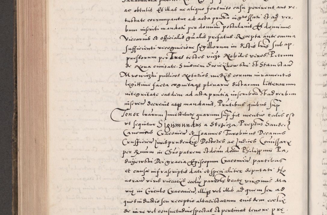 Zdjęcie nr 976 dla obiektu archiwalnego: Acta actorum causarum, sententiarum tam diffinitivarum quam interloquutoriarum, decretorum, obligationum, quietationum, constitutionum procuratorum etc. coram reverendo domino Martino Izdbienski de Russiecz archidiacono Posnaniensi, custode et in spiritualibus vicario generali Cracoviensi, ad annum Domini millesimum quingesimum sexagesimum quintum, cuius indictio octava, pontificatus Pii pape, annus sextus, continuantur