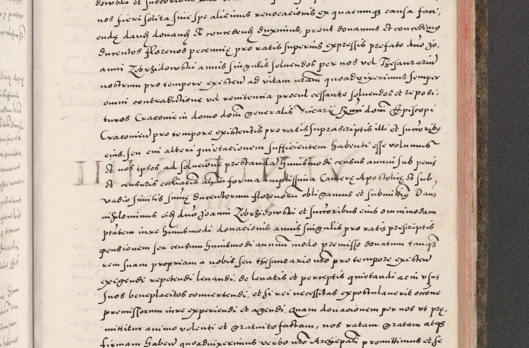 Zdjęcie nr 973 dla obiektu archiwalnego: Acta actorum causarum, sententiarum tam diffinitivarum quam interloquutoriarum, decretorum, obligationum, quietationum, constitutionum procuratorum etc. coram reverendo domino Martino Izdbienski de Russiecz archidiacono Posnaniensi, custode et in spiritualibus vicario generali Cracoviensi, ad annum Domini millesimum quingesimum sexagesimum quintum, cuius indictio octava, pontificatus Pii pape, annus sextus, continuantur