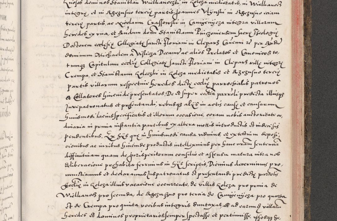 Zdjęcie nr 969 dla obiektu archiwalnego: Acta actorum causarum, sententiarum tam diffinitivarum quam interloquutoriarum, decretorum, obligationum, quietationum, constitutionum procuratorum etc. coram reverendo domino Martino Izdbienski de Russiecz archidiacono Posnaniensi, custode et in spiritualibus vicario generali Cracoviensi, ad annum Domini millesimum quingesimum sexagesimum quintum, cuius indictio octava, pontificatus Pii pape, annus sextus, continuantur