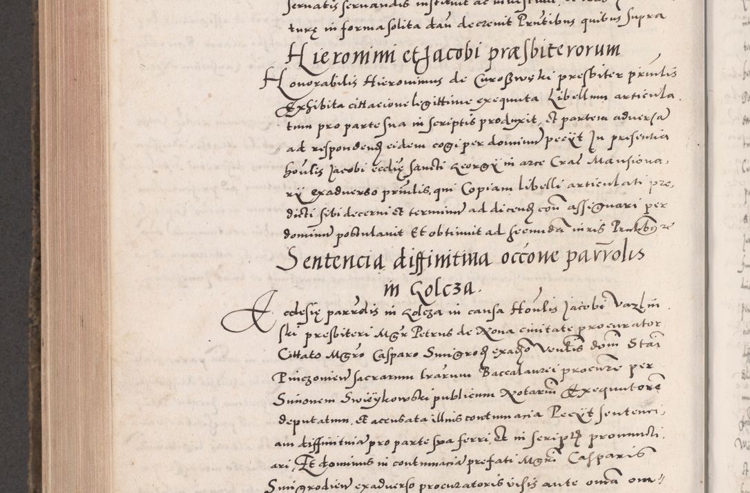 Zdjęcie nr 968 dla obiektu archiwalnego: Acta actorum causarum, sententiarum tam diffinitivarum quam interloquutoriarum, decretorum, obligationum, quietationum, constitutionum procuratorum etc. coram reverendo domino Martino Izdbienski de Russiecz archidiacono Posnaniensi, custode et in spiritualibus vicario generali Cracoviensi, ad annum Domini millesimum quingesimum sexagesimum quintum, cuius indictio octava, pontificatus Pii pape, annus sextus, continuantur
