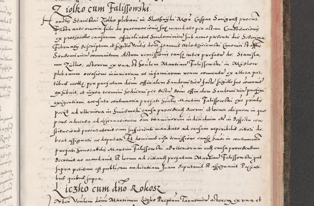 Zdjęcie nr 965 dla obiektu archiwalnego: Acta actorum causarum, sententiarum tam diffinitivarum quam interloquutoriarum, decretorum, obligationum, quietationum, constitutionum procuratorum etc. coram reverendo domino Martino Izdbienski de Russiecz archidiacono Posnaniensi, custode et in spiritualibus vicario generali Cracoviensi, ad annum Domini millesimum quingesimum sexagesimum quintum, cuius indictio octava, pontificatus Pii pape, annus sextus, continuantur