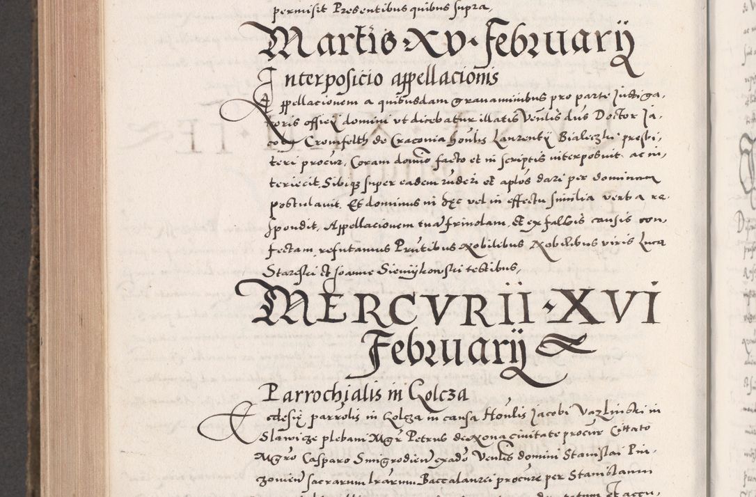 Zdjęcie nr 958 dla obiektu archiwalnego: Acta actorum causarum, sententiarum tam diffinitivarum quam interloquutoriarum, decretorum, obligationum, quietationum, constitutionum procuratorum etc. coram reverendo domino Martino Izdbienski de Russiecz archidiacono Posnaniensi, custode et in spiritualibus vicario generali Cracoviensi, ad annum Domini millesimum quingesimum sexagesimum quintum, cuius indictio octava, pontificatus Pii pape, annus sextus, continuantur