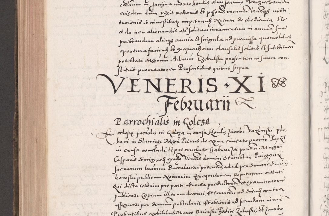 Zdjęcie nr 956 dla obiektu archiwalnego: Acta actorum causarum, sententiarum tam diffinitivarum quam interloquutoriarum, decretorum, obligationum, quietationum, constitutionum procuratorum etc. coram reverendo domino Martino Izdbienski de Russiecz archidiacono Posnaniensi, custode et in spiritualibus vicario generali Cracoviensi, ad annum Domini millesimum quingesimum sexagesimum quintum, cuius indictio octava, pontificatus Pii pape, annus sextus, continuantur