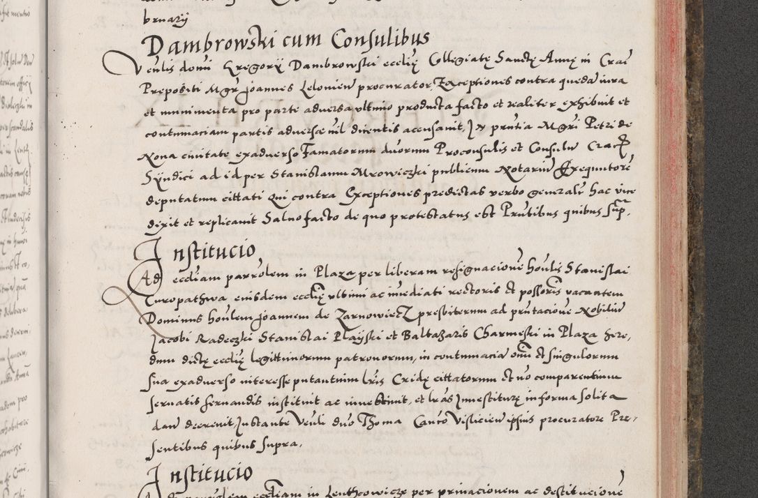 Zdjęcie nr 953 dla obiektu archiwalnego: Acta actorum causarum, sententiarum tam diffinitivarum quam interloquutoriarum, decretorum, obligationum, quietationum, constitutionum procuratorum etc. coram reverendo domino Martino Izdbienski de Russiecz archidiacono Posnaniensi, custode et in spiritualibus vicario generali Cracoviensi, ad annum Domini millesimum quingesimum sexagesimum quintum, cuius indictio octava, pontificatus Pii pape, annus sextus, continuantur