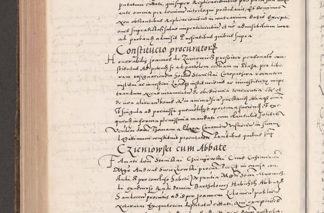 Zdjęcie nr 950 dla obiektu archiwalnego: Acta actorum causarum, sententiarum tam diffinitivarum quam interloquutoriarum, decretorum, obligationum, quietationum, constitutionum procuratorum etc. coram reverendo domino Martino Izdbienski de Russiecz archidiacono Posnaniensi, custode et in spiritualibus vicario generali Cracoviensi, ad annum Domini millesimum quingesimum sexagesimum quintum, cuius indictio octava, pontificatus Pii pape, annus sextus, continuantur