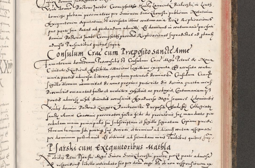 Zdjęcie nr 945 dla obiektu archiwalnego: Acta actorum causarum, sententiarum tam diffinitivarum quam interloquutoriarum, decretorum, obligationum, quietationum, constitutionum procuratorum etc. coram reverendo domino Martino Izdbienski de Russiecz archidiacono Posnaniensi, custode et in spiritualibus vicario generali Cracoviensi, ad annum Domini millesimum quingesimum sexagesimum quintum, cuius indictio octava, pontificatus Pii pape, annus sextus, continuantur
