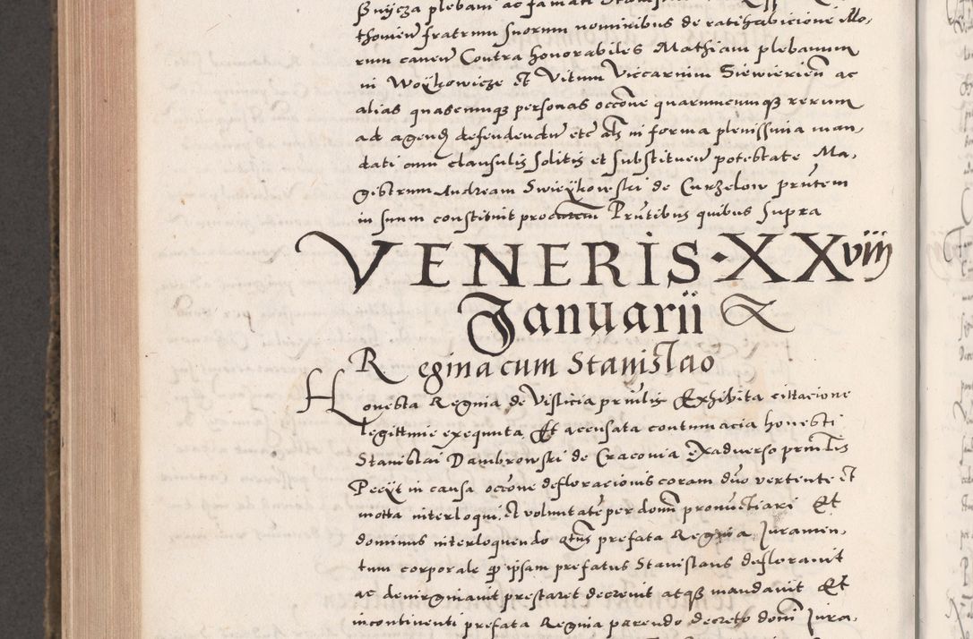 Zdjęcie nr 944 dla obiektu archiwalnego: Acta actorum causarum, sententiarum tam diffinitivarum quam interloquutoriarum, decretorum, obligationum, quietationum, constitutionum procuratorum etc. coram reverendo domino Martino Izdbienski de Russiecz archidiacono Posnaniensi, custode et in spiritualibus vicario generali Cracoviensi, ad annum Domini millesimum quingesimum sexagesimum quintum, cuius indictio octava, pontificatus Pii pape, annus sextus, continuantur